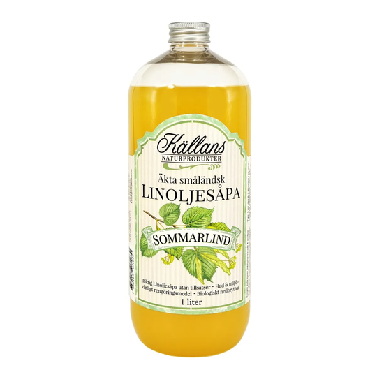 Källans Naturprodukter Linoljesåpa Sommarlind, 1l