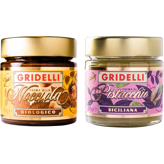 Fratelli Gridelli Pistage- och hasselnötskräm