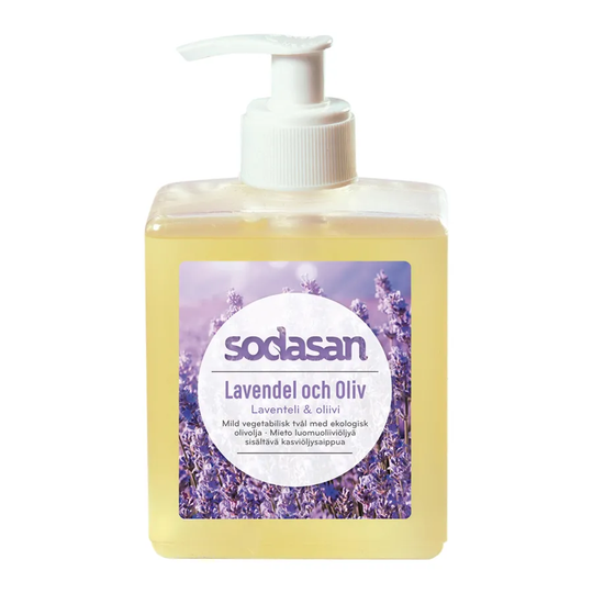 Sodasan Tvål Lavendel & Oliv, 300 ml ekologisk
