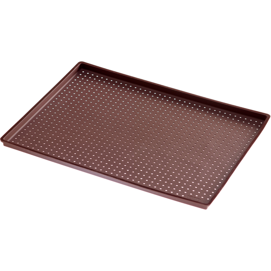 Lékué Perforerad Pizzamatta i Silikon 40 x 30 cmBrun