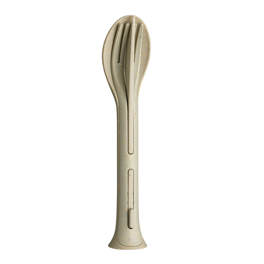 Koziol - Klikk Bestickset 3 delar Beige