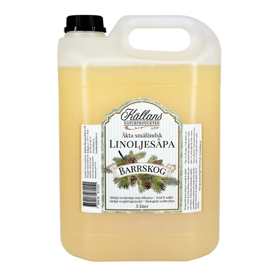 Källans Naturprodukter Linoljesåpa Barrskog, 5l