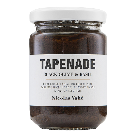 VAHÉ - Tapenad Svarta oliver & Basilika 140 g