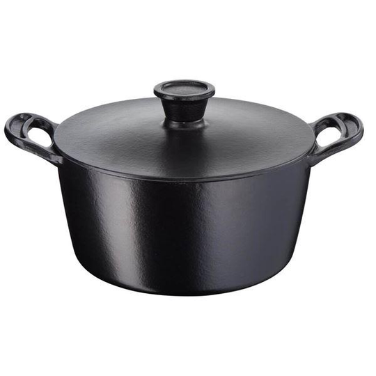 Premium Cast Iron gryta 24+ m/lock