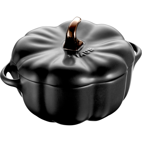 Staub Ugnsform Pumpa Mattsvart 0,5 liter