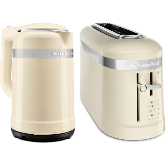 KitchenAid Frukostpaket Vattenkokare + Brödrost Creme