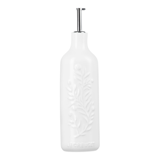 Le Creuset - Olive Branch Oljeflaska 600 ml Vit