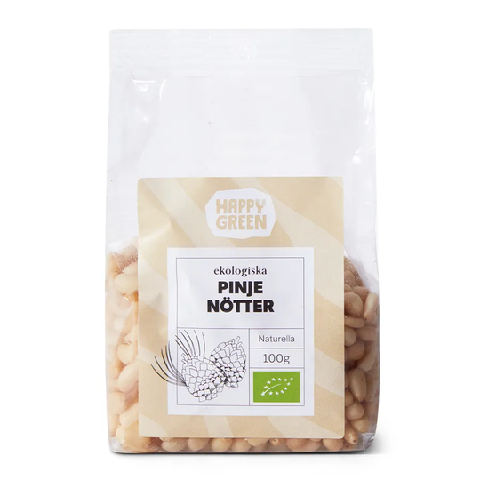 Happy Green Pinjenötter, 100g ekologisk