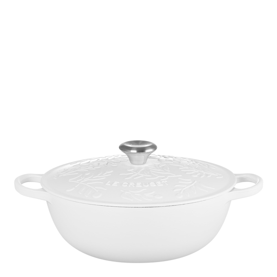 Le Creuset - Olive Branch Stekgryta 4,7 L Vit