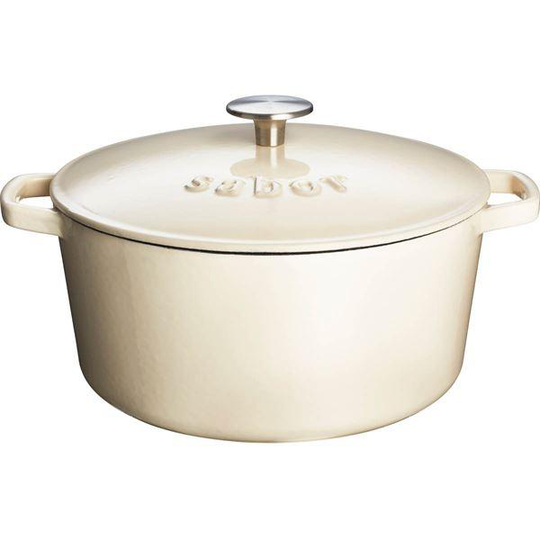 Gjutjärnsgryta 4L creme