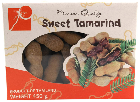 Söt tamarind (hel) 450 gr.