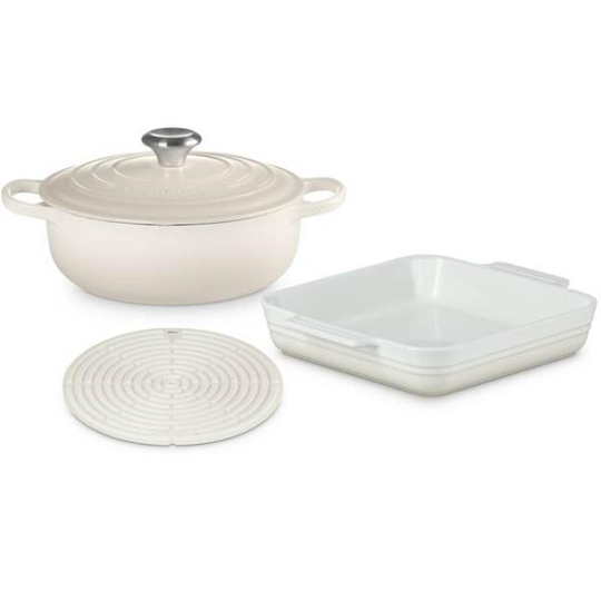 Sauteuse 3,4L classic kvadratiskt fat meringue