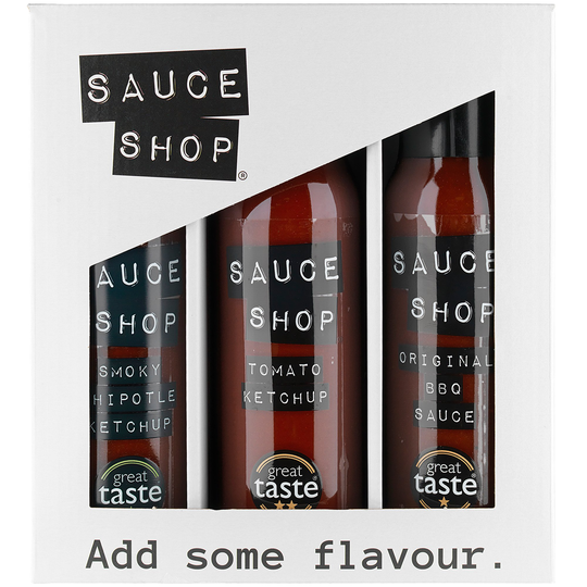Sauce Shop Gåvoset med 3 såser