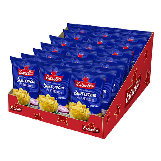 Estrella Sourcream & Onion Mini - 27-pack