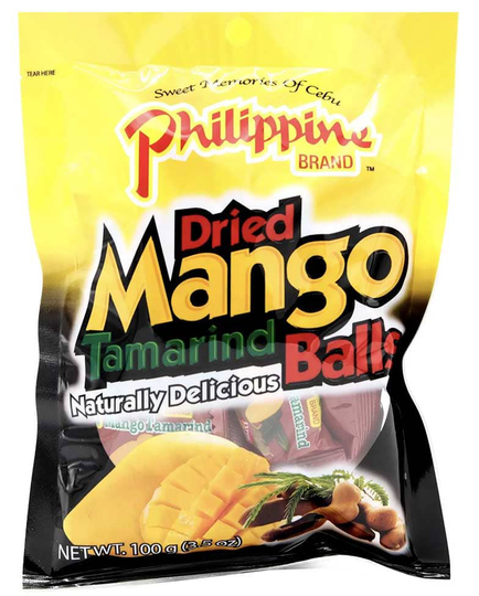 Dreid Mango Tamrind bollar 100gr