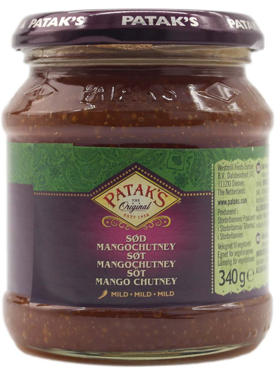 Pataks Sweet Mango Chutney 340gr