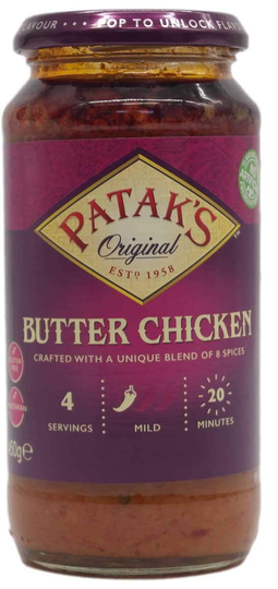 Pataks Butter Chicken - 450gr.
