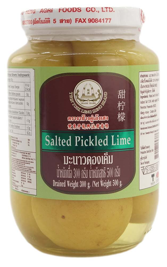 Saltad&inlagd lime 500gr