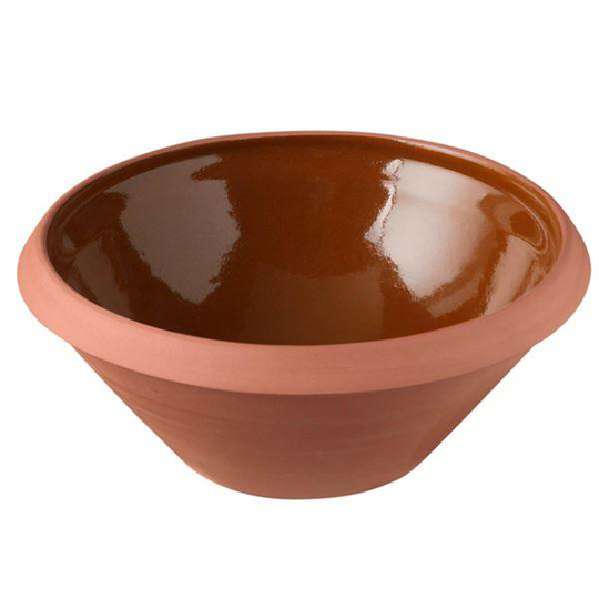 Degskål Ø34 cm 5L terracotta