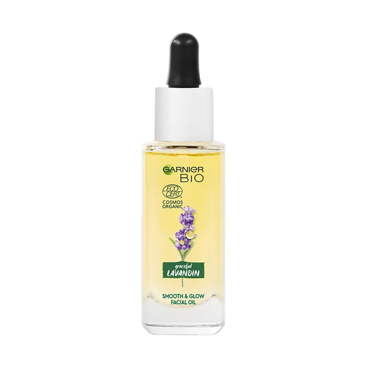 Garnier Graceful Lavandin Smooth & Glow Facial Oil, 30 ml ekologisk