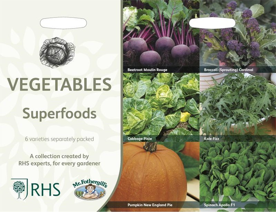 Grönsaker 'Superfoods' 6 sorter Collection