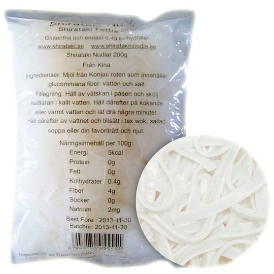 Rawfoodshop Shirataki Fettucini 200 g