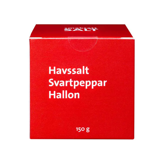 AlltGott Havssalt Svartpeppar Hallon, 150g
