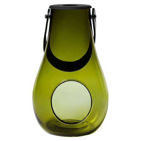 Design With Light hurricane lanterna 25 cm olive