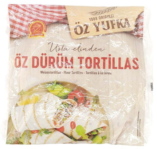 Durum Tortillas Bröd 16x25cm