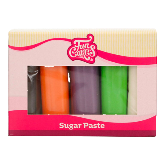 FunCakes Sockerpasta Halloween - 5-pack