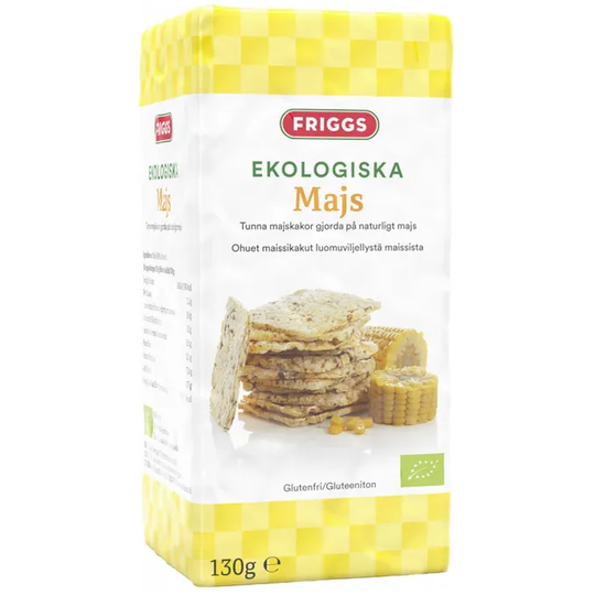 Friggs 2 x Majskakor Eko