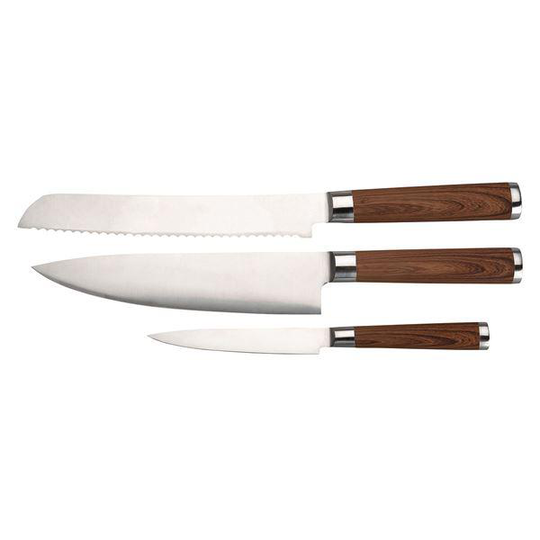 Kasima knivset kock-, bröd-, allkniv