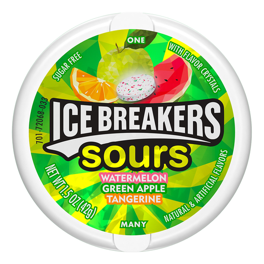 Ice Breakers Sours Fruit - 43 gram