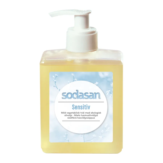 Sodasan Tvål Sensitive, 300 ml ekologisk