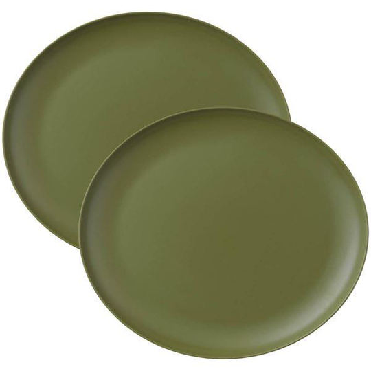 Grand Cru Take tallrik 26 cm 2-pack oliv