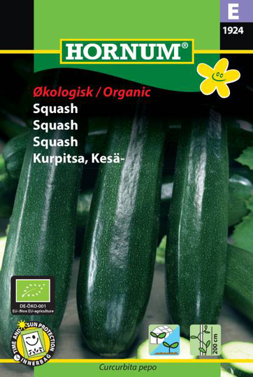 Squash 'Black Beauty' Organic frö