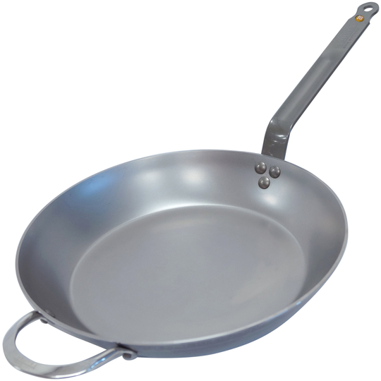 De Buyer Stekpanna Kolstål Lyonnaise Mineral B Dia 36 cm