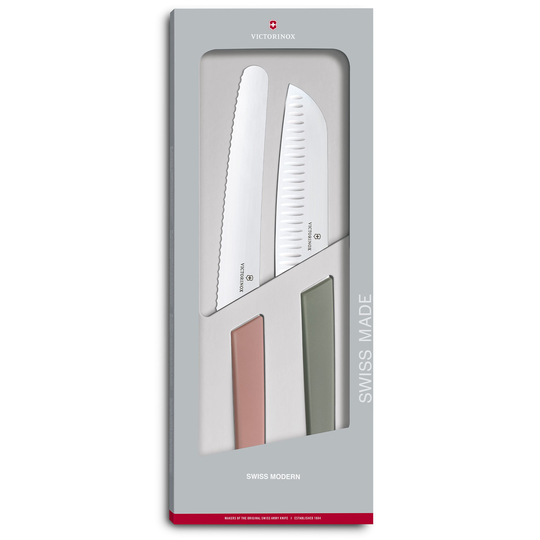 Victorinox Swiss Modern santoku- och brödkniv