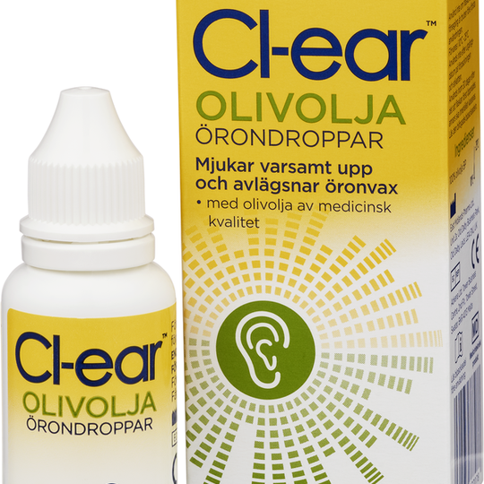Cl-ear Olivolja Örondroppar 15 ml