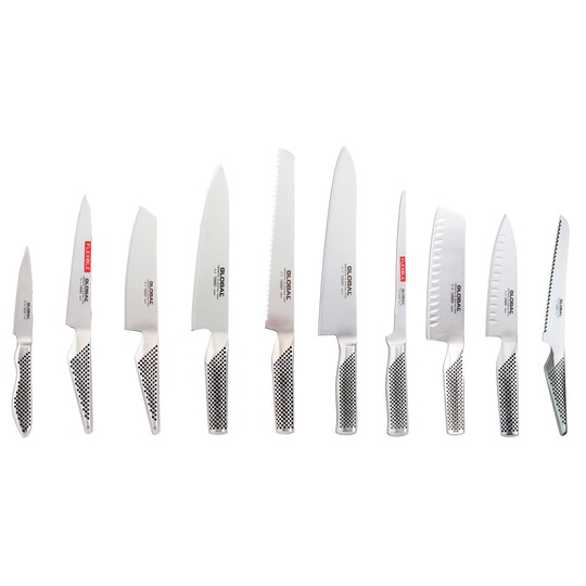 Global Knivset med 10 Knivar