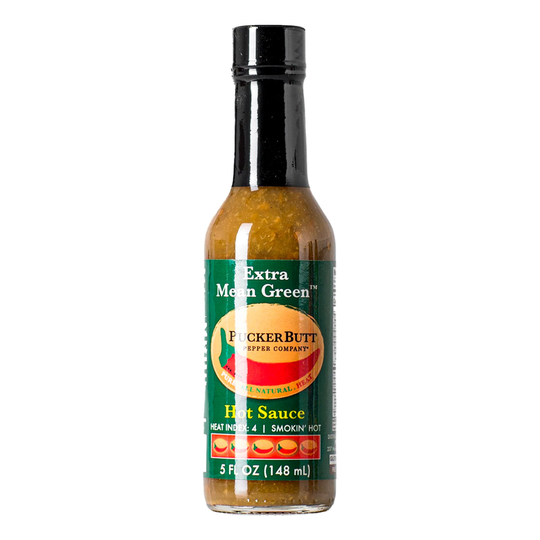 Hot Ones Puckerbutt Extra Mean Green Hot Sauce - 148 ml
