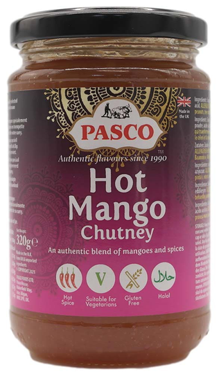 Pasco Hot Mango Chutney - 270 gr