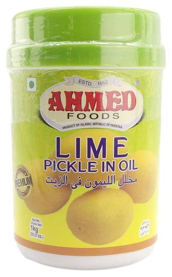 Lime pickles i olja 1 kg