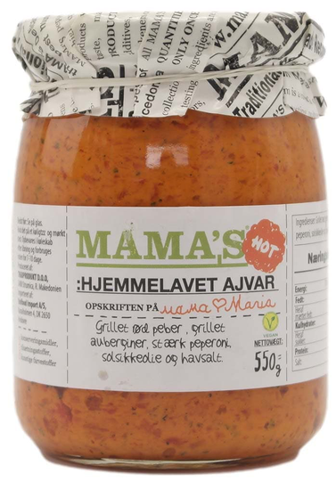 Mama's Ajvar Paste Strong 550gr
