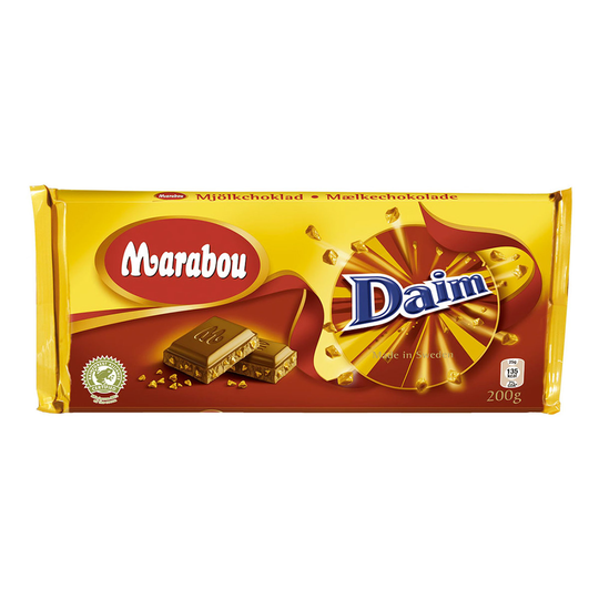 Marabou Daim Chokladkaka - 200 gram