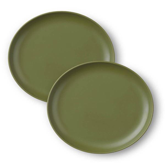 Grand Cru Take tallrik 19 cm 2-pack oliv