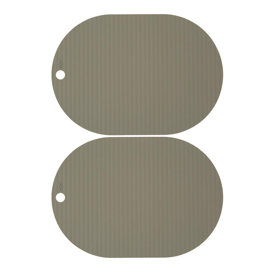 Oyoy - Ribbo Tablett 33x46 cm 2-pack Oliv