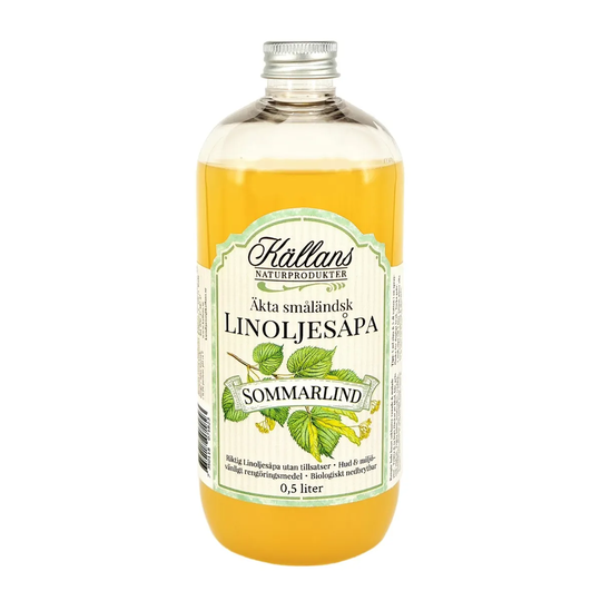 Källans Naturprodukter Linoljesåpa Sommarlind, 500 ml