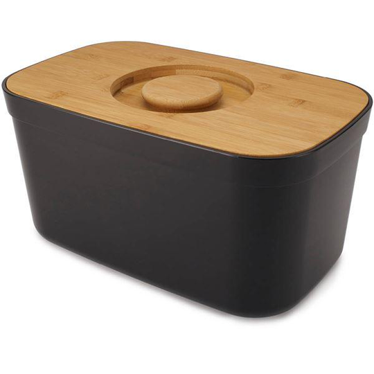 Bread-bin brödlåda 37x22x18 cm svart