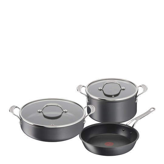 Jamie Oliver - Jamie Oliver Stekpanneset 5 delar Tefal Cook's Classic Hard Anodized
